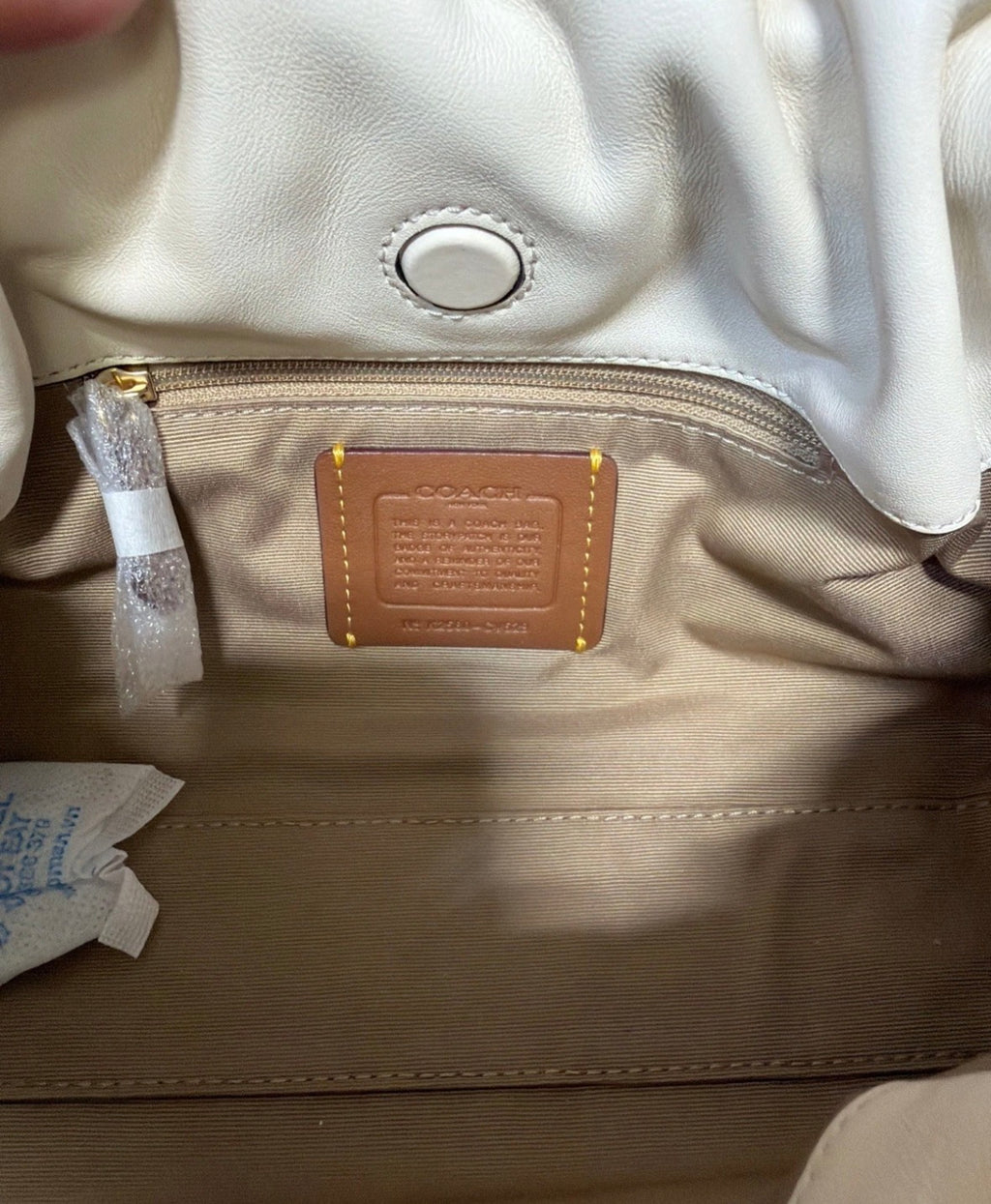 Faye white bag